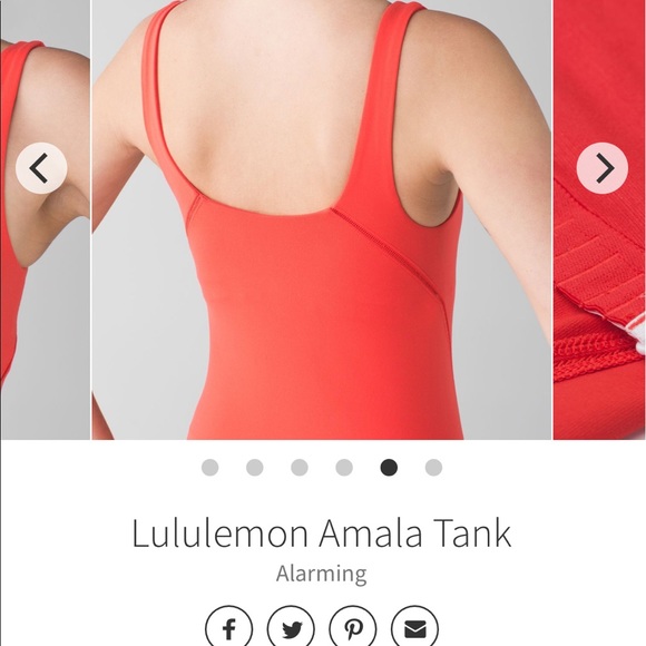 Lululemon Amala Tank size 10 *NWT* - Picture 4 of 8